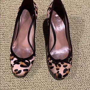 Boutique 9 Leopard Print Women's kitten heels Sz 8